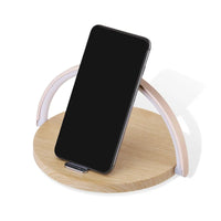 Thumbnail for 10w Wireless Charger Block Holder For Smart Phone - Mobile & Laptop Accessories by Maroon Asteria - Christmas, Father’s Day, Halloween, Holder For Smart Phone, HomePage, iphone, Mother’s Day, night light