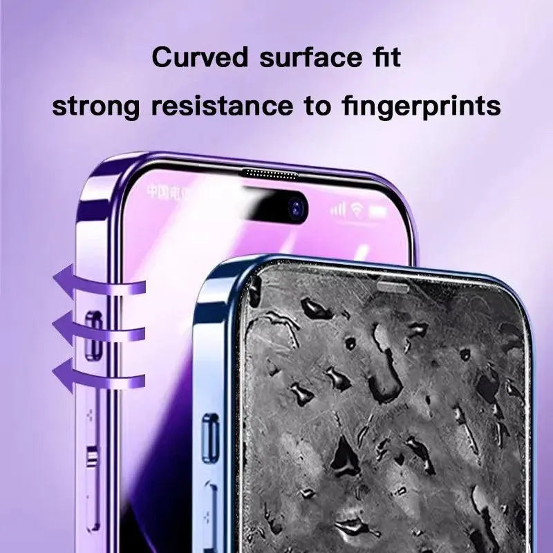 PrivacyGuard Pro™: 3-Piece Anti-Spy Tempered Glass for iPhone - TechShopi