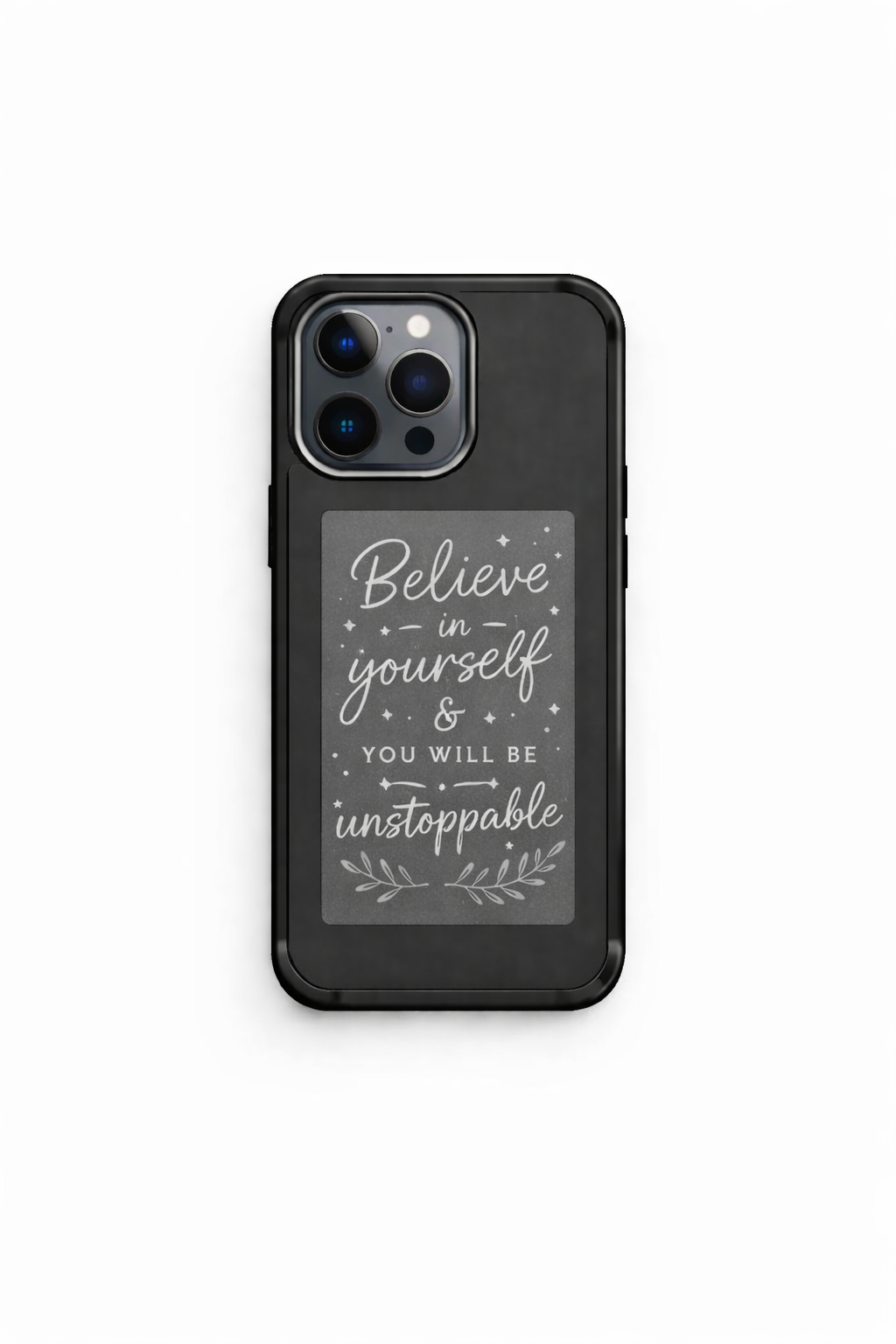 E-ink Screen Phone Case - Customizable Display Cover with NFC Technology | Battery-Free Personalized Design for iPhone