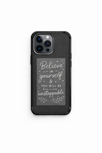 E-ink Screen Phone Case - Customizable Display Cover with NFC Technology | Battery-Free Personalized Design for iPhone