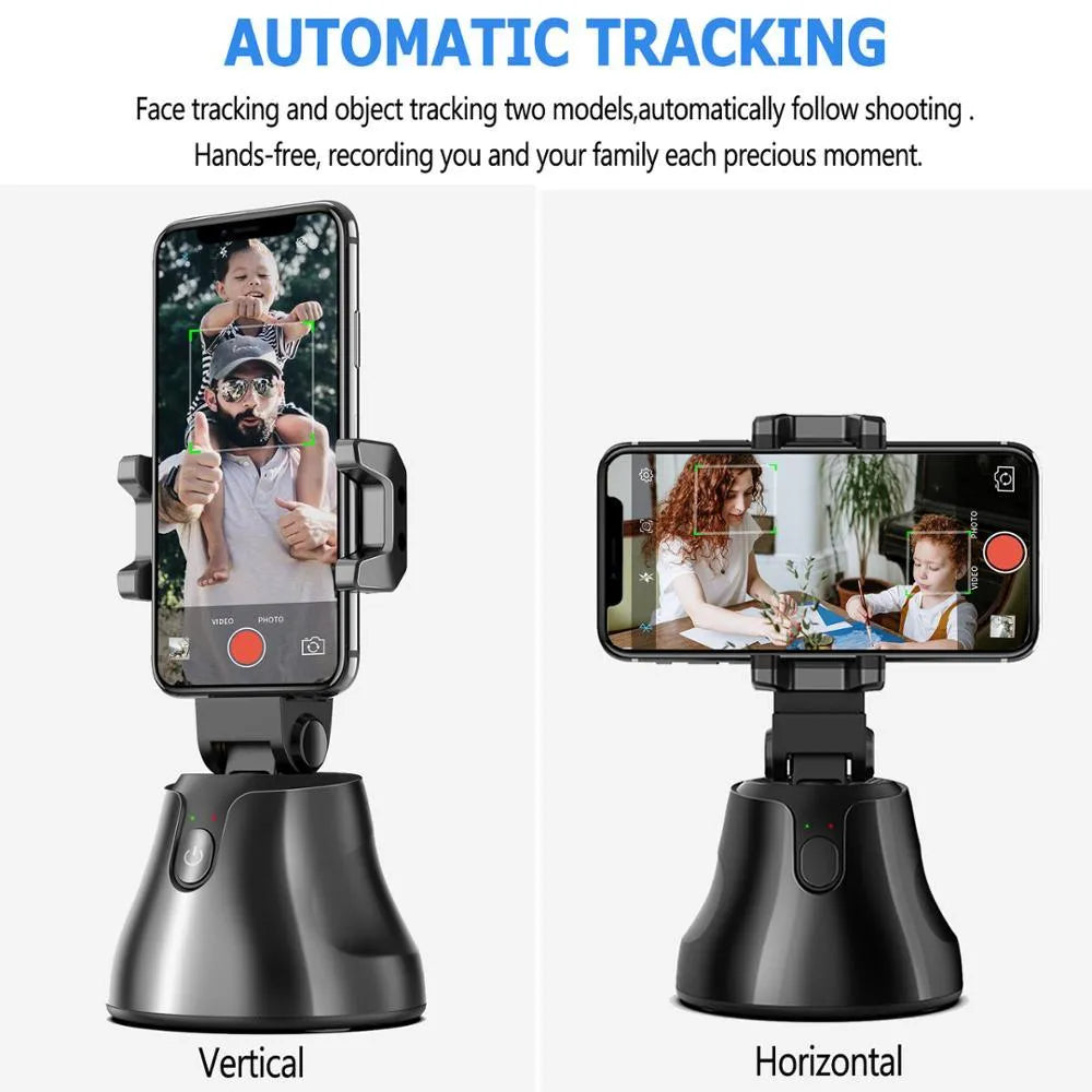 Revolving Follow Me Auto Selfie Holder - TechShopi