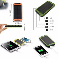 Thumbnail for Roaming Solar Power Bank Phone or Tablet Charger - TechShopi