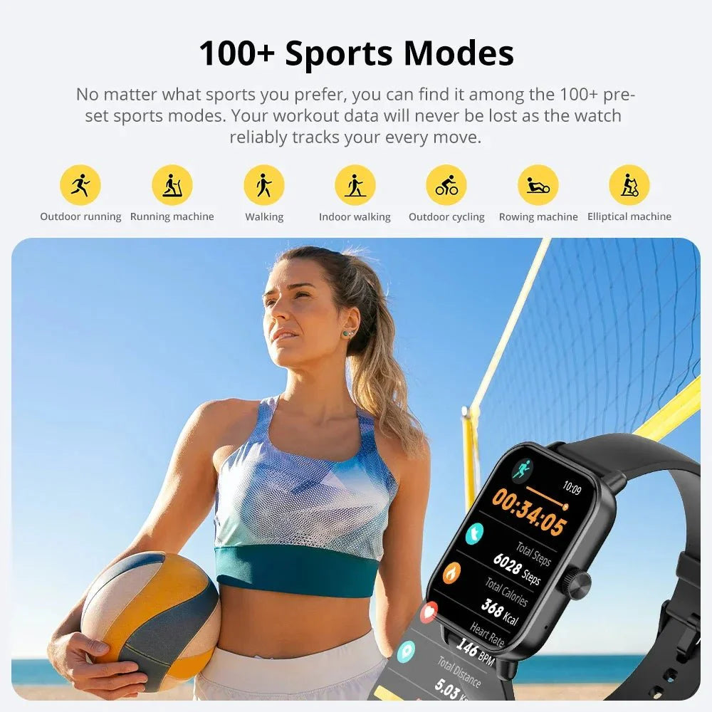 VitalPulse™ Smart Life Watch – Big Screen, Big Impact™