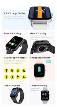 Thumbnail for VitalPulse™ Smart Life Watch – Big Screen, Big Impact™