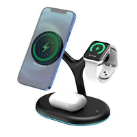 Thumbnail for Three-in-one Magnetic Phone Headset Watch Wireless Charger - TechShopi