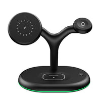 Thumbnail for Three-in-one Magnetic Phone Headset Watch Wireless Charger - TechShopi