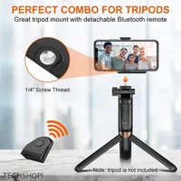 Thumbnail for Ulanzi CapGrip Wireless Bluetooth Smartphone Selfie Booster Handle Grip -  by TechShopi - iphone, iphone-Accessories