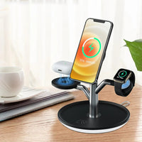 Thumbnail for Universal Wireless Charging Stand for Iphone Apple Watch Airpods - TechShopi