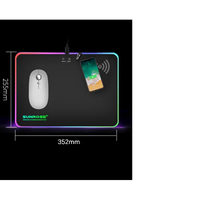 Thumbnail for Wireless Charging Luminous Mouse Pad - TechShopi