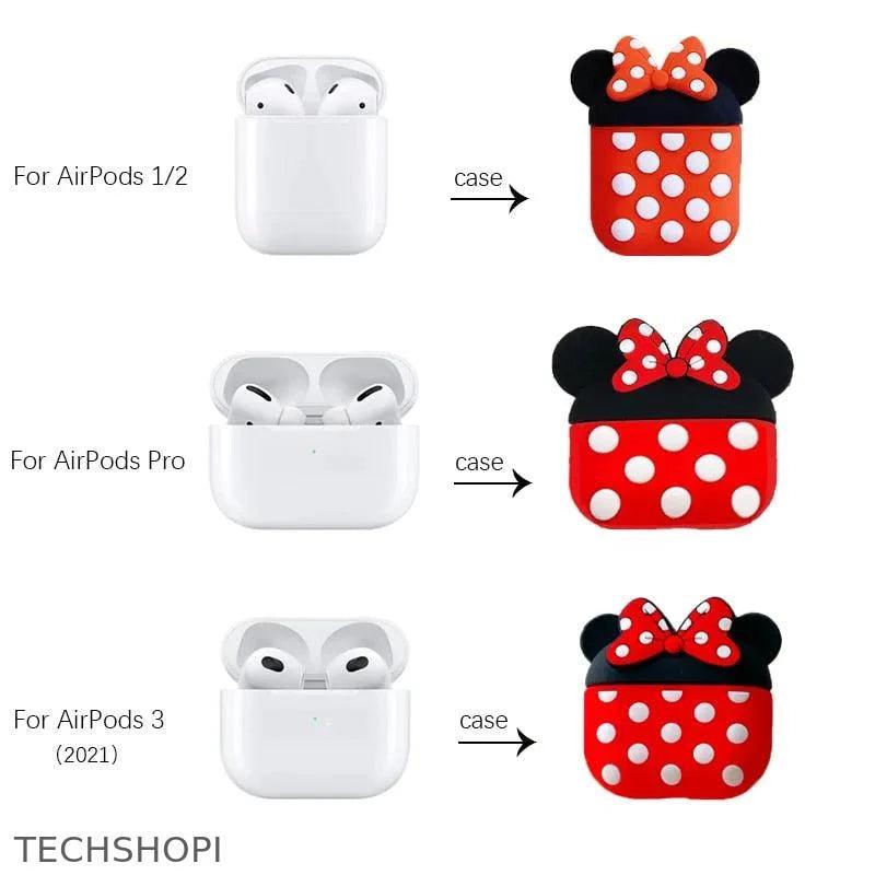 AirPods Cute Cartoon Case - Stylish and High Quality Protection - TechShopi