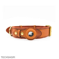 Thumbnail for AirTag Dog Collar Genuine Leather - TechShopi