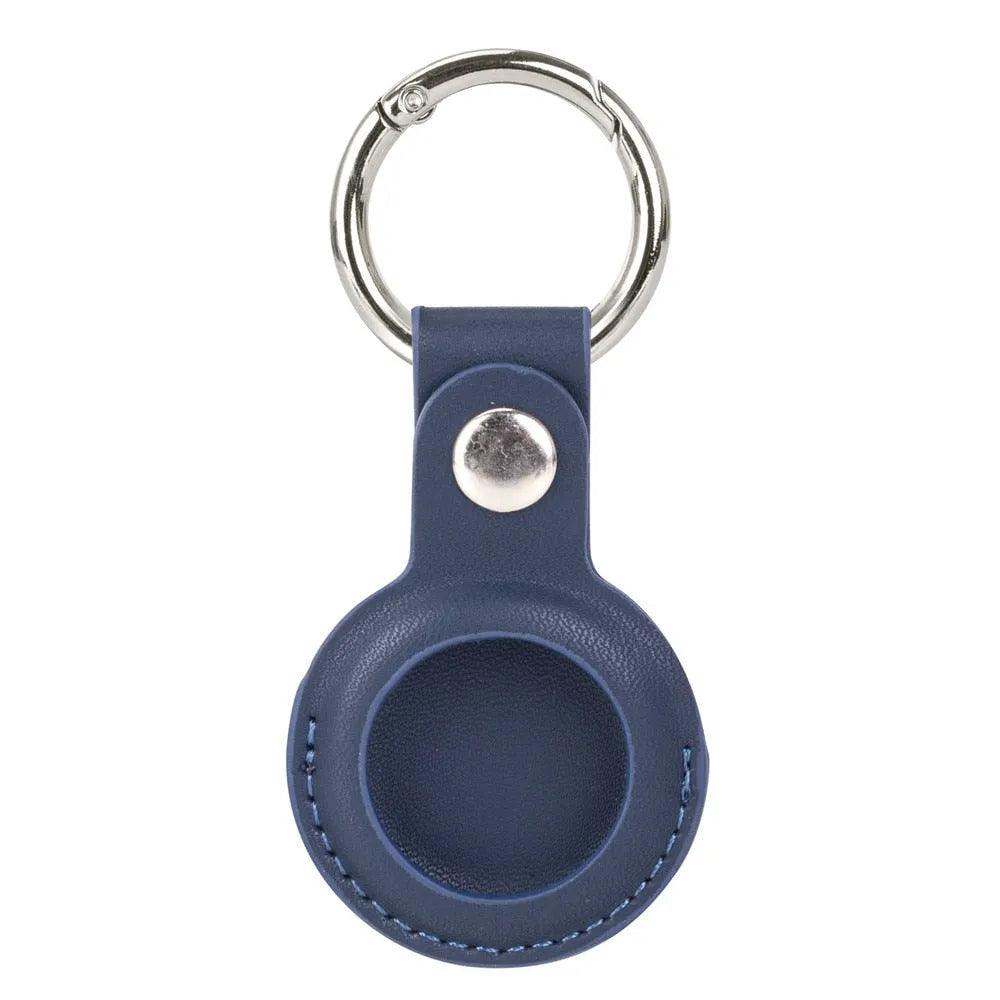 AirTag Leather Keychain - TechShopi