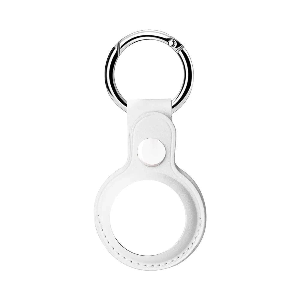 AirTag Leather Keychain - TechShopi