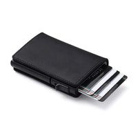 Thumbnail for AirTag Wallet & Card Holder RFID Carbon Fibre PU Leather - TechShopi