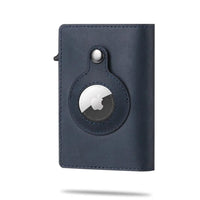 Thumbnail for AirTag Wallet & Card Holder RFID Carbon Fibre PU Leather - TechShopi