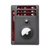 Thumbnail for AirTag Wallet & Card Holder RFID Slim PU Leather - TechShopi