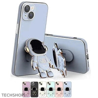 Thumbnail for Astronaut Phone Case with Stand & Lens Film Protective Cover - TechShopi