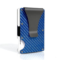 Thumbnail for Carbon Fiber Card Holder Wallet - Slim, Secure and Stylish customized Name service - TechShopi