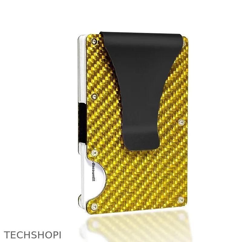 Carbon Fiber Card Holder Wallet - Slim, Secure and Stylish customized Name service - 0 by TechShopi - AirTag, AirTag-CardHolder, autopostr_pinterest_64772, autopostr_pinterest_64836, HomePage