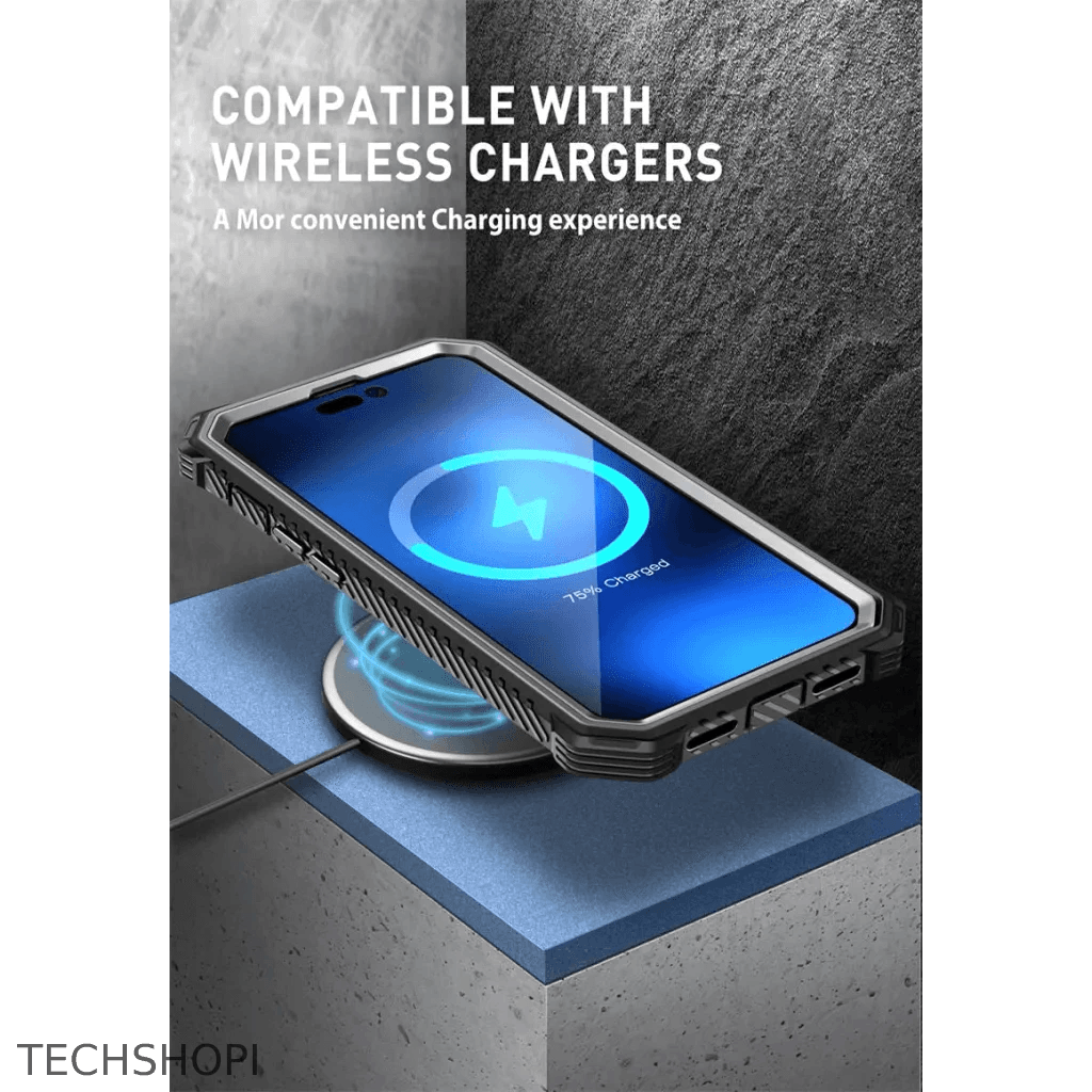 iPhone 14 Pro Max Case 6.7" - Armourbox Dual Layer Holster Bumper with Built-in Screen Protector -  by TechShopi - HomePage, iphone, iphonecase