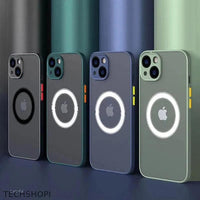 Thumbnail for iPhone Luxury Magnetic MagSafe Wireless Charging Case for iPhone 14/13/12/11/Pro Max - 0 by TechShopi - autopostr_pinterest_64770, autopostr_pinterest_64773, autopostr_pinterest_64834, HomePage, iphone, Iphone-Case