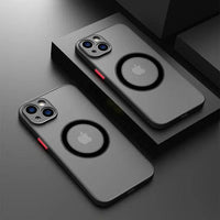 Thumbnail for iPhone Luxury Magnetic MagSafe Wireless Charging Case for iPhone 14/13/12/11/Pro Max - TechShopi