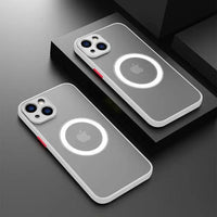 Thumbnail for iPhone Luxury Magnetic MagSafe Wireless Charging Case for iPhone 14/13/12/11/Pro Max - TechShopi