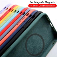 Thumbnail for Liquid Silicone iPhone Case: Magsafe Compatible, Shock Absorbing, and More! - TechShopi