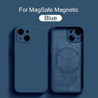 Thumbnail for Liquid Silicone iPhone Case: Magsafe Compatible, Shock Absorbing, and More! - TechShopi