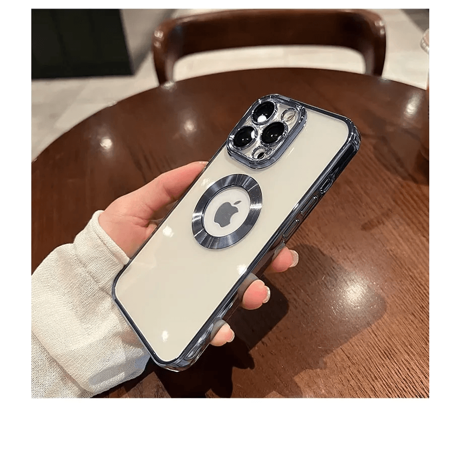 Luxury Plating Charm Logo iPhone case Soft Transparent and Shockproof - 0 by TechShopi - autopostr_pinterest_64770, autopostr_pinterest_64773, autopostr_pinterest_64834, HomePage, iphone, Iphone-Case