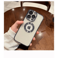 Thumbnail for Luxury Plating Charm Logo iPhone case Soft Transparent and Shockproof - TechShopi