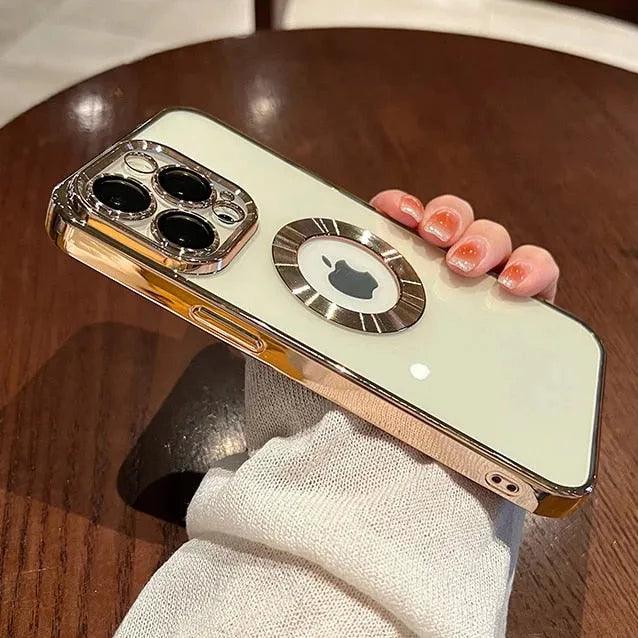 Luxury Plating Charm Logo iPhone case Soft Transparent and Shockproof - 0 by TechShopi - autopostr_pinterest_64770, autopostr_pinterest_64773, autopostr_pinterest_64834, HomePage, iphone, Iphone-Case