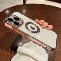 Thumbnail for Luxury Plating Charm Logo iPhone case Soft Transparent and Shockproof - TechShopi