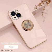 Thumbnail for Luxury Plating Magnetic & Ring Phone Case For iPhone - 0 by TechShopi - HomePage, iphone, Iphone-Case