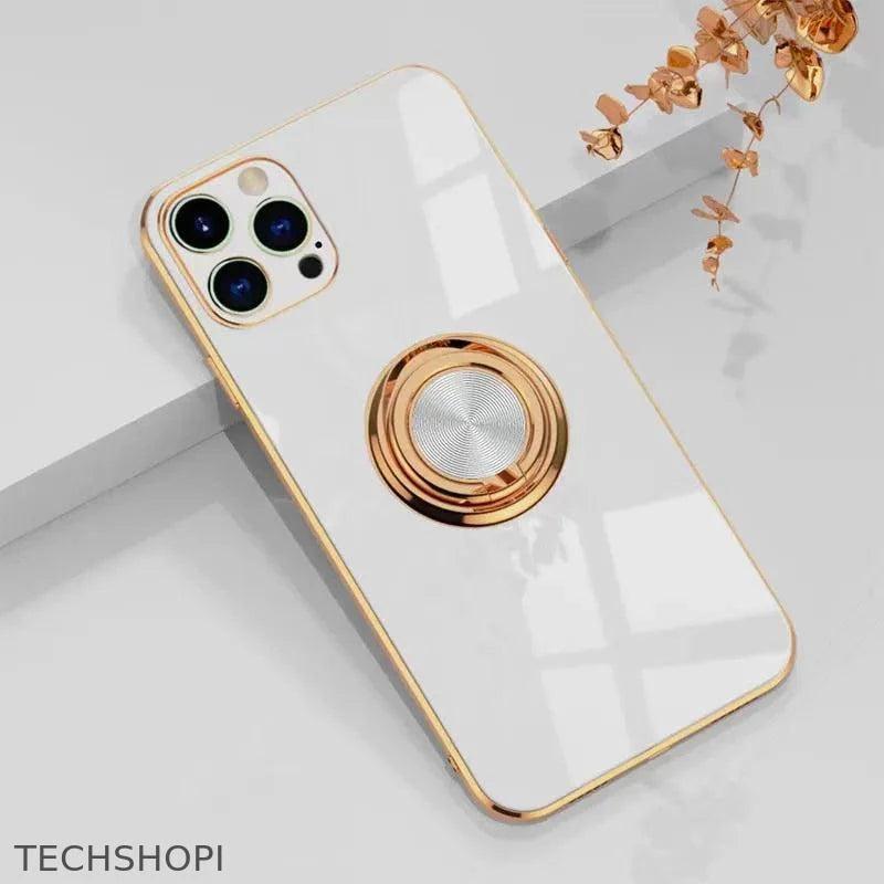 Luxury Plating Magnetic & Ring Phone Case For iPhone - 0 by TechShopi - HomePage, iphone, Iphone-Case