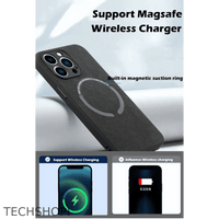 Thumbnail for Luxury Suede Leather MagSafe  Case for iPhone 14, 13, 12, 11, Pro Max, X, XR, XS, 7, 8 Plus - 0 by TechShopi - autopostr_pinterest_64770, autopostr_pinterest_64773, autopostr_pinterest_64834, HomePage, iphone, Iphone-Case