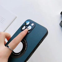 Thumbnail for Magnetic iPhone 14 13 12 11 Pro Max Phone Case with Camera Lens Protection - TechShopi