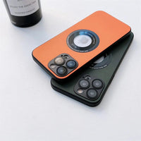 Thumbnail for Magnetic iPhone 14 13 12 11 Pro Max Phone Case with Camera Lens Protection - TechShopi