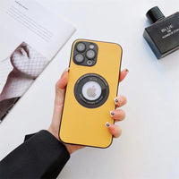 Thumbnail for Magnetic iPhone 14 13 12 11 Pro Max Phone Case with Camera Lens Protection - TechShopi