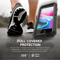 Thumbnail for TANK Rugged Armour Aluminum Military Case for iPhone 14, 13, 11, 12 Pro, XS MAX - TechShopi